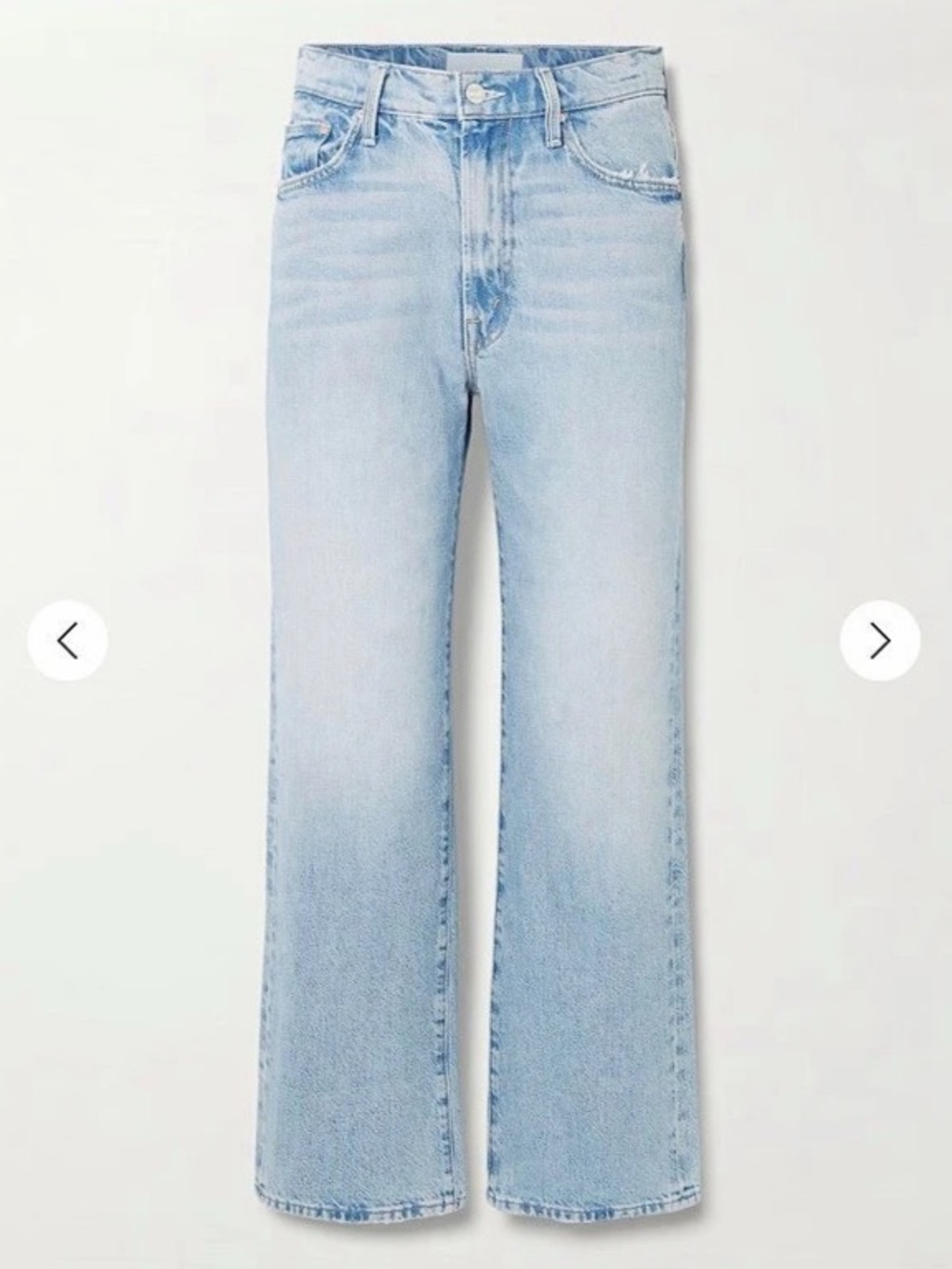 MOTHER Women’s Straight Leg Ankle Jeans Like New